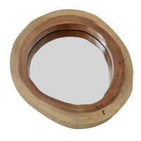 Suar Wood Accent Mirror