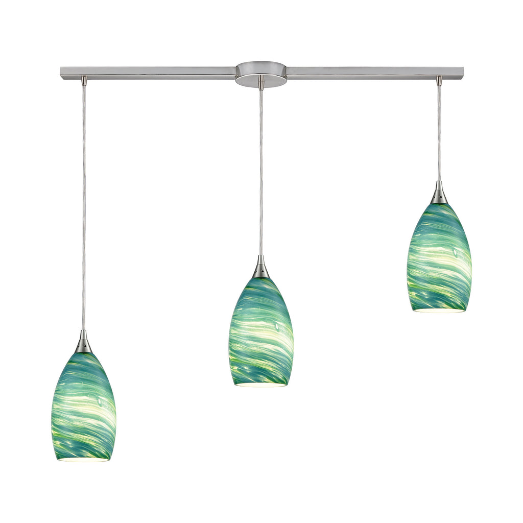 Collanino 3 Pendant Satin Nickel