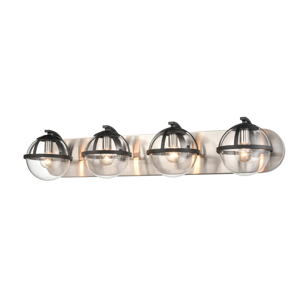 Davenay 31'' Wide 4-Light Vanity Light - Satin Nickel