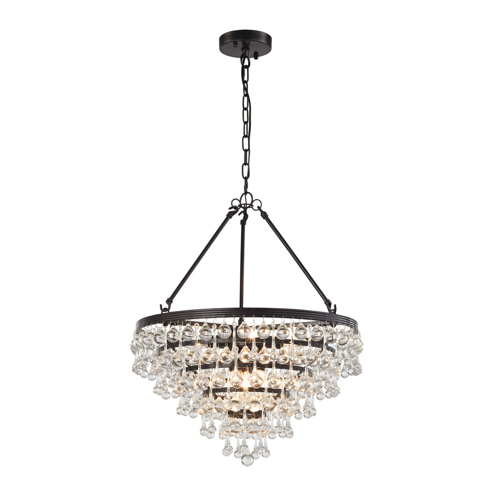 Ramira 6 Light Chandelier in Oil Rubbed Bronze