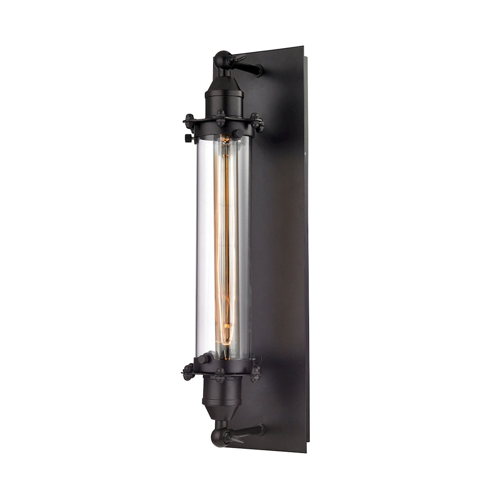 Fulton 1 Light Wall Sconce in Oil Rubbed Bronze