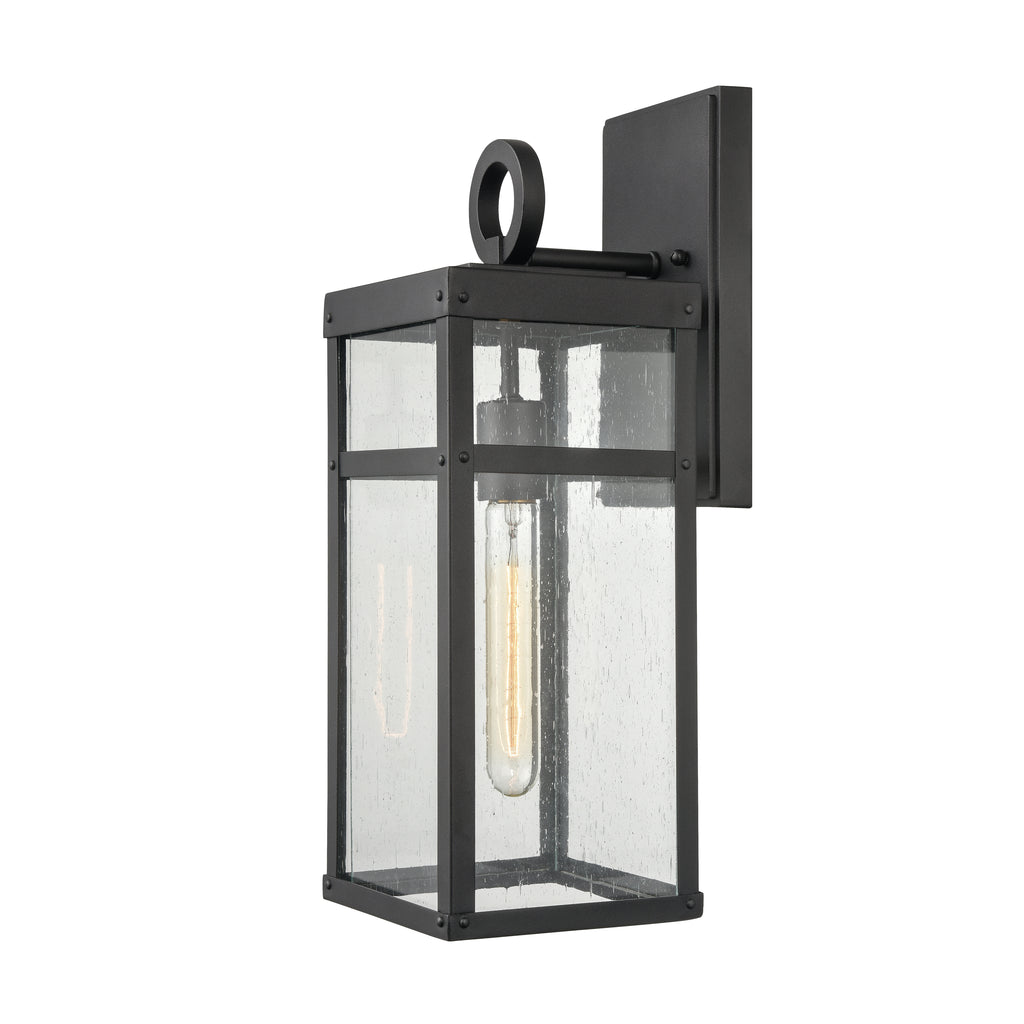 Dalton 17.5'' High 1-Light Outdoor Sconce - Textured Black