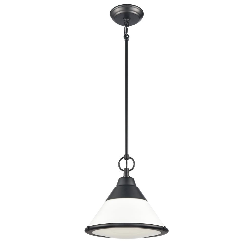 Sven 12'' Wide 1-Light Pendant - Matte Black