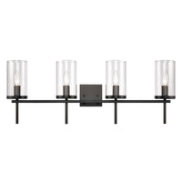 Oakland 32.5'' Wide 4-Light Vanity Light - Black