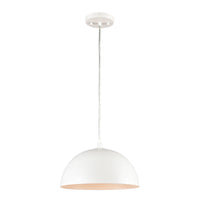 Chelsea 12'' Wide 1-Light Pendant - White